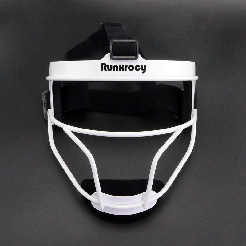 Runxrocy Softball Face Mask Durable Defensive Softball Fielder's Mask Lightweight Girls Women Protective Softball Infielder's Face Shield Color - Image 2